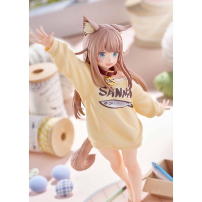 MY CAT IS A KAWAII GIRL - Kinako Play With Ver. AmiAmi Limited Edition 1/6 Golden Head PVC Figure 21 cm