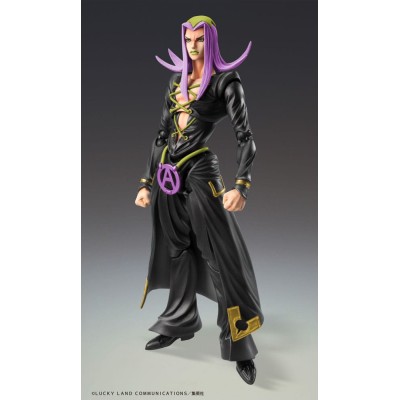 JOJO'S BIZARRE ADVENTURE PART 5 - Leone Abbacchio Black Ver. Super Action Chozokado Medicos Entertainment Action Figure 16 cm