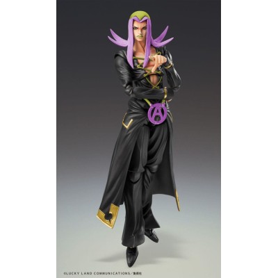 JOJO'S BIZARRE ADVENTURE PART 5 - Leone Abbacchio Black Ver. Super Action Chozokado Medicos Entertainment Action Figure 16 cm