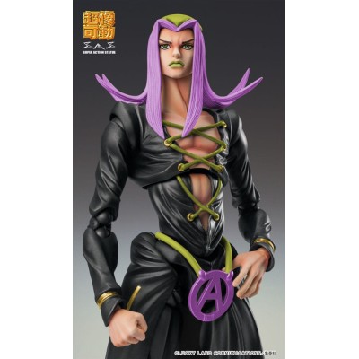 JOJO'S BIZARRE ADVENTURE PART 5 - Leone Abbacchio Black Ver. Super Action Chozokado Medicos Entertainment Action Figure 16 cm