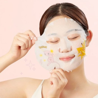 POKEMON Stamp in Amino Acid Mask Mew - Korean facial mask (10 pcs)