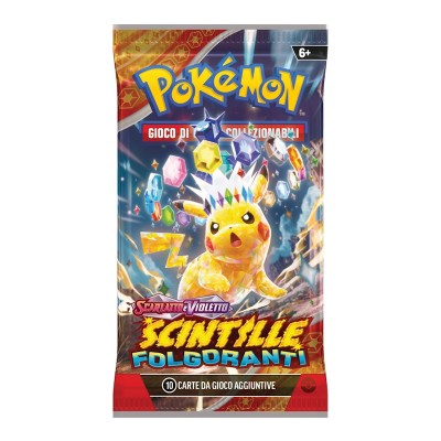 POKEMON - Box Scarlatto e Violetto Scintille Folgoranti - 1 bustina (ITA)