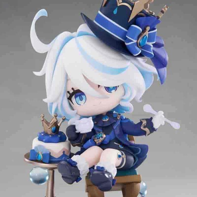 GENSHIN IMPACT - Furina Amai Gogo no Sanbika Chibi Chara Ver. APEX PVC Figure 13 cm