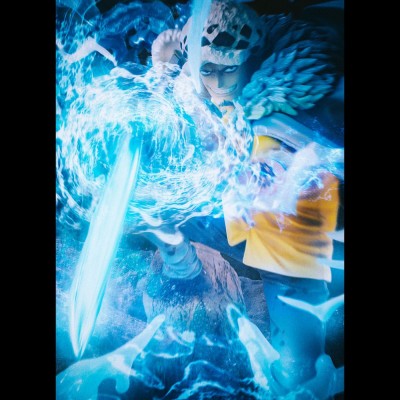 ONE PIECE - Trafalgar Law The Surgeon of Death Awaken Ver. Portrait Of Pirates WA-MAXIMUM Megahouse PVC Figure 27 cm