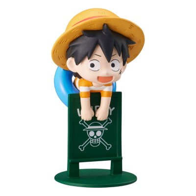 ONE PIECE - Pirates' Vacance Ochatomo Series Trading Figure Assortment (8) Megahouse PVC Figure 4 cm