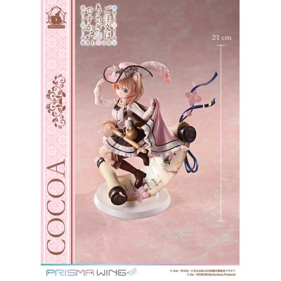 IS THE ORDER A RABBIT? - Cocoa 1/7 Prisma Wing Prime 1 Studio PVC Figure 21 cm