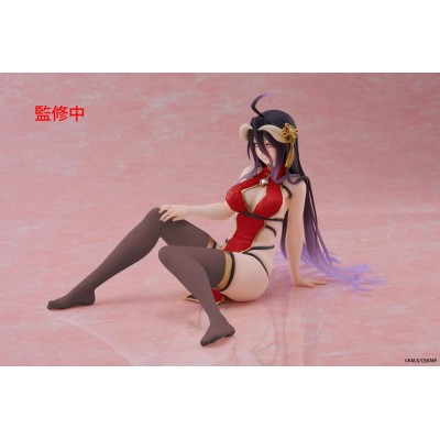 OVERLORD - Albedo Chinese Dress Ver. Renewal Desktop Cute Figure Taito PVC Figure 13 cm