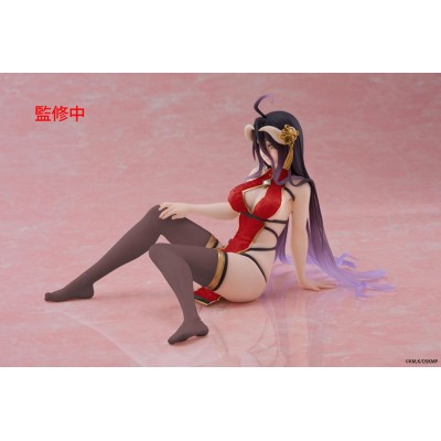 OVERLORD - Albedo Chinese Dress Ver. Renewal Desktop Cute Figure Taito PVC Figure 13 cm