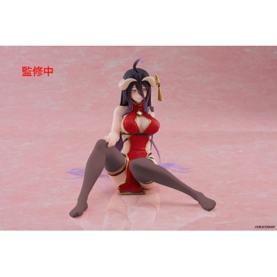 OVERLORD - Albedo Chinese Dress Ver. Renewal Desktop Cute Figure Taito PVC Figure 13 cm