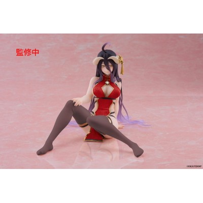 OVERLORD - Albedo Chinese Dress Ver. Renewal Desktop Cute Figure Taito PVC Figure 13 cm