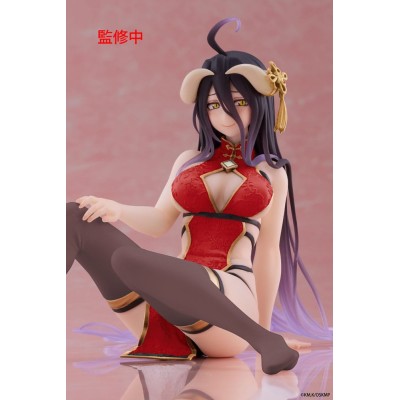 OVERLORD - Albedo Chinese Dress Ver. Renewal Desktop Cute Figure Taito PVC Figure 13 cm