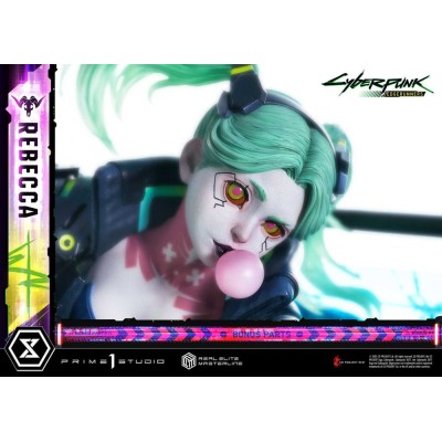 CYBERPUNK: EDGERUNNERS - Rebecca Deluxe Bonus Version Real Elite Masterline Series Statue 1/4 Prime 1 Studio PVC Figure 54 cm