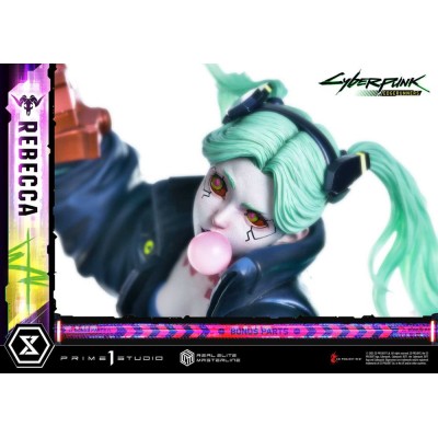 CYBERPUNK: EDGERUNNERS - Rebecca Deluxe Bonus Version Real Elite Masterline Series Statue 1/4 Prime 1 Studio PVC Figure 54 cm
