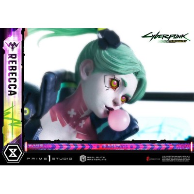CYBERPUNK: EDGERUNNERS - Rebecca Deluxe Bonus Version Real Elite Masterline Series Statue 1/4 Prime 1 Studio PVC Figure 54 cm