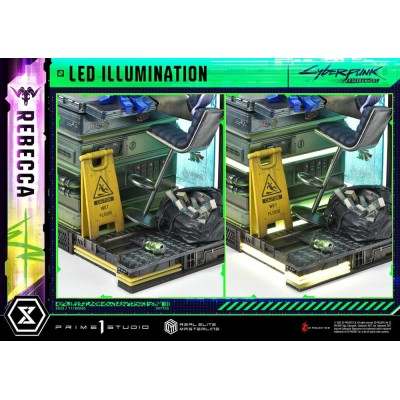 CYBERPUNK: EDGERUNNERS - Rebecca Deluxe Version Real Elite Masterline Series Statue 1/4 Prime 1 Studio PVC Figure 54 cm