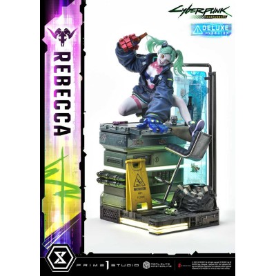 CYBERPUNK: EDGERUNNERS - Rebecca Deluxe Version Real Elite Masterline Series Statue 1/4 Prime 1 Studio PVC Figure 54 cm