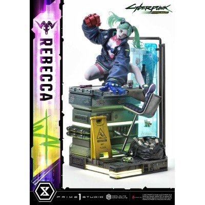 CYBERPUNK: EDGERUNNERS - Rebecca Deluxe Version Real Elite Masterline Series Statue 1/4 Prime 1 Studio PVC Figure 54 cm