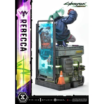 CYBERPUNK: EDGERUNNERS - Rebecca Deluxe Version Real Elite Masterline Series Statue 1/4 Prime 1 Studio PVC Figure 54 cm