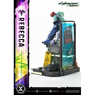 CYBERPUNK: EDGERUNNERS - Rebecca Deluxe Version Real Elite Masterline Series Statue 1/4 Prime 1 Studio PVC Figure 54 cm