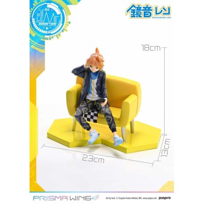 VOCALOID PIAPRO CHARACTERS - Kagamine Len (Art by lack) Prisma Wing 1/7 Prime 1 Studio PVC Figure 18 cm
