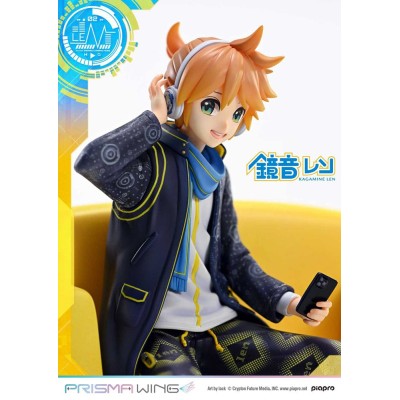 VOCALOID PIAPRO CHARACTERS - Kagamine Len (Art by lack) Prisma Wing 1/7 Prime 1 Studio PVC Figure 18 cm