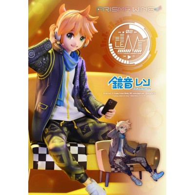 VOCALOID PIAPRO CHARACTERS - Kagamine Len (Art by lack) Prisma Wing 1/7 Prime 1 Studio PVC Figure 18 cm