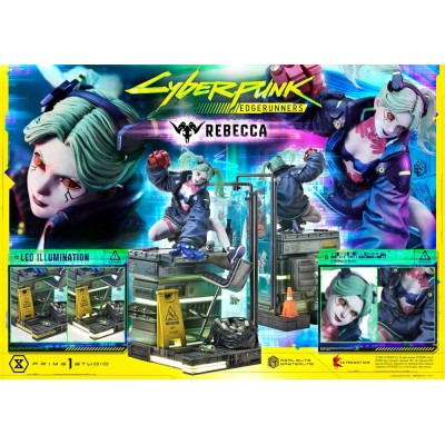 CYBERPUNK: EDGERUNNERS - Rebecca Real Elite Masterline Series Statue 1/4 Prime 1 Studio PVC Figure 54 cm