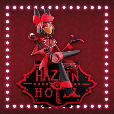 HAZBIN HOTEL - Alastor Ver. A Monitor Top Banpresto PVC Figure 17 cm