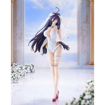 OVERLORD - Albedo Wedding Ver. Glitter&Glamours Banpresto PVC Figure 27 cm