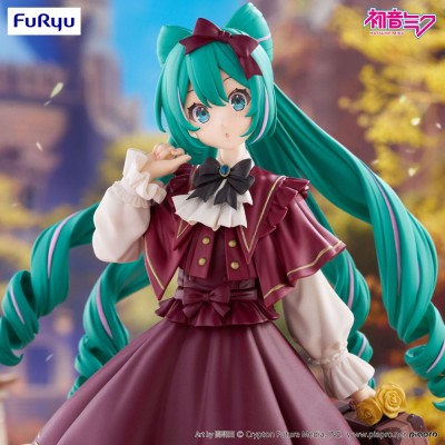 HATSUNE MIKU - Classical Retro Miku heo European Exclusive Trio-Try-iT Furyu PVC Figure 19 cm
