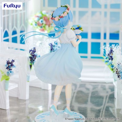 RE: ZERO - Rem Bridesmaid Trio-Try-iT Furyu PVC Figure 21 cm