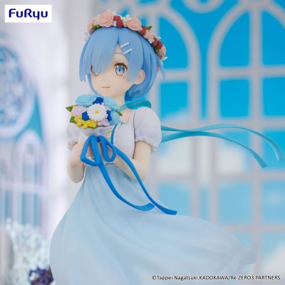 RE: ZERO - Rem Bridesmaid Trio-Try-iT Furyu PVC Figure 21 cm