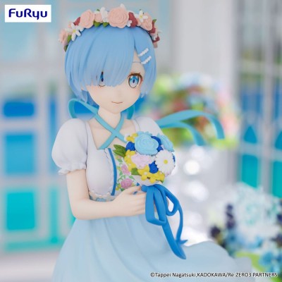RE: ZERO - Rem Bridesmaid Trio-Try-iT Furyu PVC Figure 21 cm