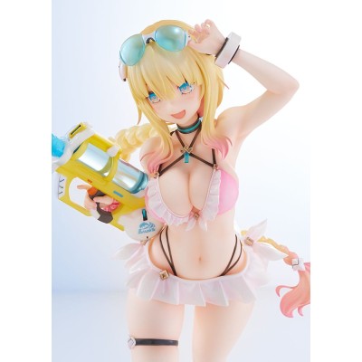 PHANTASY STAR ONLINE - es Akhtal Summer Vacation Amakuni PVC Figure 24 cm