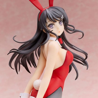 RASCAL DOES NOT DREAM OF BUNNY GIRL SENPAI - Mai Sakurajima Red Bunny Girl Ver. 1/7 Aniplex PVC Figure 27 cm
