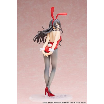 RASCAL DOES NOT DREAM OF BUNNY GIRL SENPAI - Mai Sakurajima Red Bunny Girl Ver. 1/7 Aniplex PVC Figure 27 cm