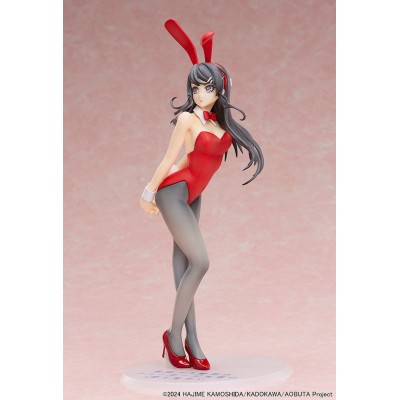 RASCAL DOES NOT DREAM OF BUNNY GIRL SENPAI - Mai Sakurajima Red Bunny Girl Ver. 1/7 Aniplex PVC Figure 27 cm