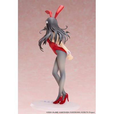 RASCAL DOES NOT DREAM OF BUNNY GIRL SENPAI - Mai Sakurajima Red Bunny Girl Ver. 1/7 Aniplex PVC Figure 27 cm