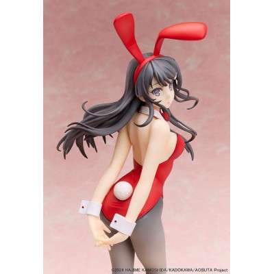 RASCAL DOES NOT DREAM OF BUNNY GIRL SENPAI - Mai Sakurajima Red Bunny Girl Ver. 1/7 Aniplex PVC Figure 27 cm