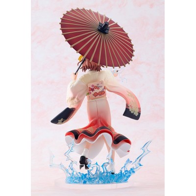 A CERTAIN SCIENTIFIC RAILGUN T - Mikoto Misaka Furisode Kimono Ver. 1/7 Kadokawa PVC Figure 28 cm