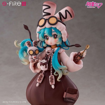 CHARACTER VOCAL SERIES 01: HATSUNE MIKU - Hatsune Miku Marshmallow Hot Cocoa Sega PVC Figure 22 cm