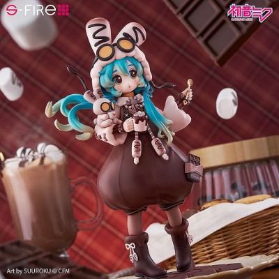 CHARACTER VOCAL SERIES 01: HATSUNE MIKU - Hatsune Miku Marshmallow Hot Cocoa Sega PVC Figure 22 cm
