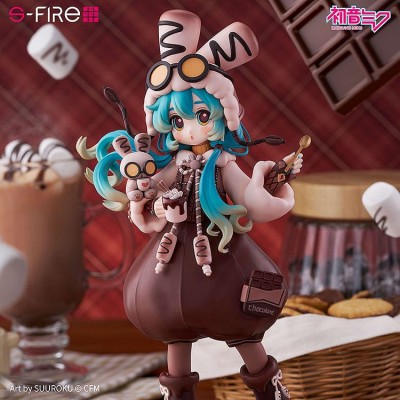 CHARACTER VOCAL SERIES 01: HATSUNE MIKU - Hatsune Miku Marshmallow Hot Cocoa Sega PVC Figure 22 cm