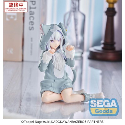 RE: ZERO - Emilia Mofumofu Pack Yumemirize Sega PVC Figure 11 cm