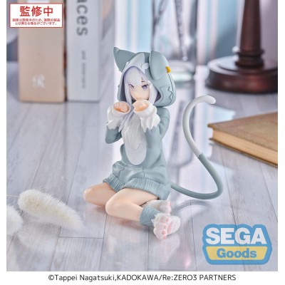 RE: ZERO - Emilia Mofumofu Pack Yumemirize Sega PVC Figure 11 cm