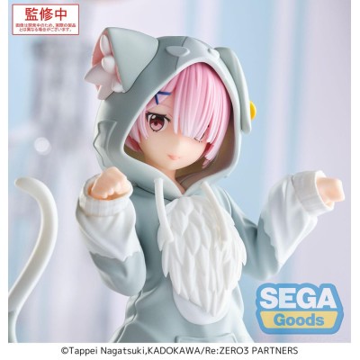 RE: ZERO - Ram Mofumofu Pack Yumemirize Sega PVC Figure 11 cm