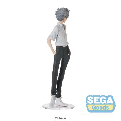 REBUILD OF EVANGELION - Kaworu Nagisa Uniform Ver. Evangelion: New Theatrical Edition High Premium Sega PVC Figure 22 cm