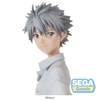 REBUILD OF EVANGELION - Kaworu Nagisa Uniform Ver. Evangelion: New Theatrical Edition High Premium Sega PVC Figure 22 cm