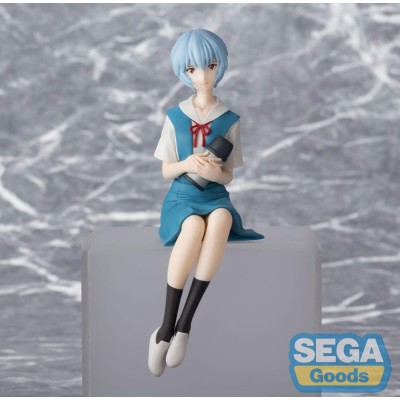 REBUILD OF EVANGELION - Rei Ayanami Evangelion New Theatrical Edition PM Perching Sega PVC Figure 14 cm