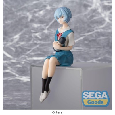 REBUILD OF EVANGELION - Rei Ayanami Evangelion New Theatrical Edition PM Perching Sega PVC Figure 14 cm